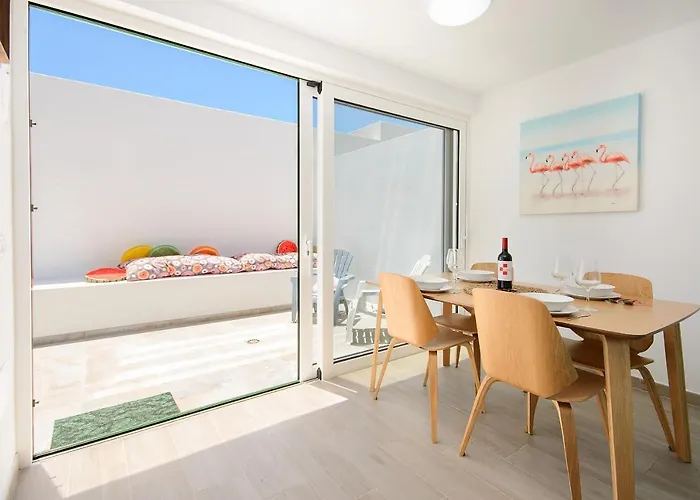 White Volcano - Pool And Gym In Sport Center Fariones Included By Lanzarote 卡门港